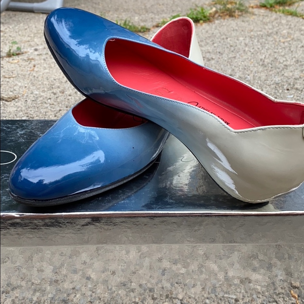 NEVER WORN! Pas Ole Rouge ombré mini wedges